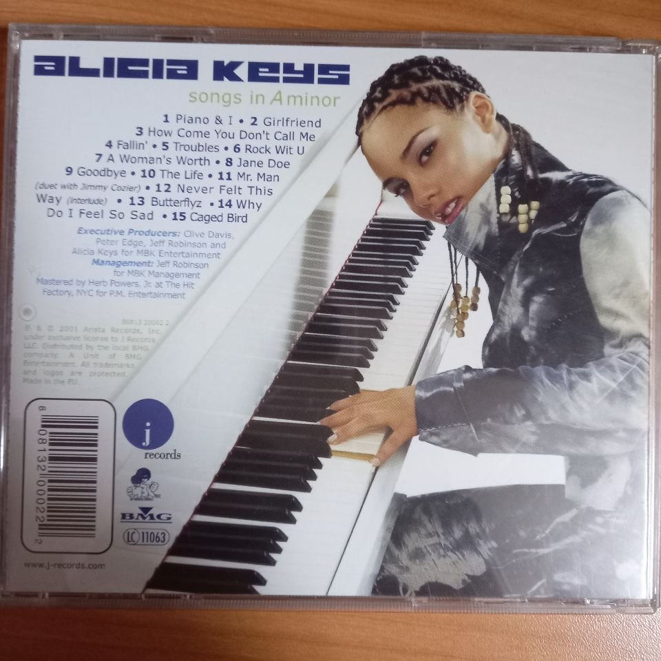 ALICIA KEYS – SONGS IN A MINOR (2002) - CD 2.EL