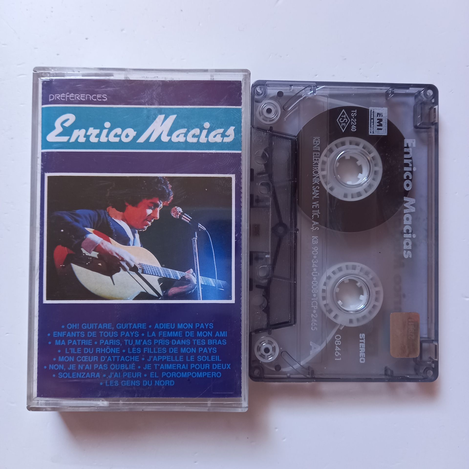 ENRICO MACIAS - ENRICO MACIAS (1990) - KASET 2.EL