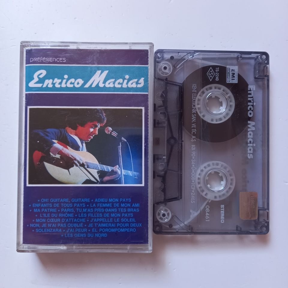 ENRICO MACIAS - ENRICO MACIAS (1990) - KASET 2.EL