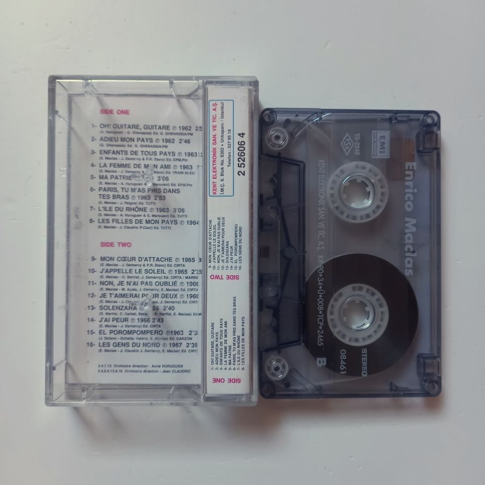 ENRICO MACIAS - ENRICO MACIAS (1990) - KASET 2.EL