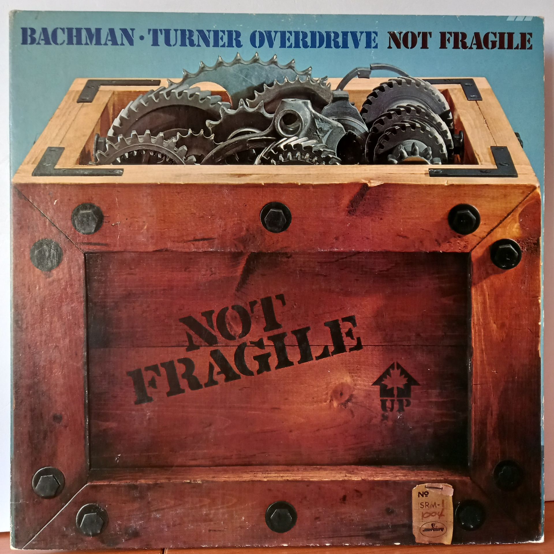 BACHMAN-TURNER OVERDRIVE – NOT FRAGILE (1974) - LP  2.EL PLAK