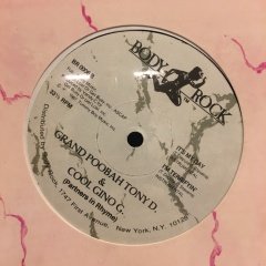 GRAND POOBAH TONY D. & COOL GINO G. - IT'S MY DAY (1987) 12'' MAXISINGLE