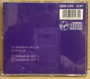 TANGERINE DREAM – TANGRAM (1980) - CD 2.EL