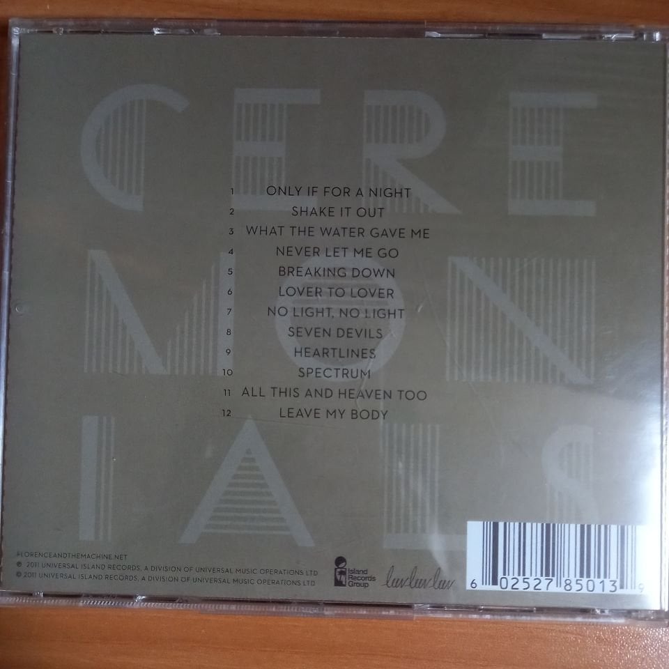 FLORENCE + THE MACHINE – CEREMONIALS (2011) - CD 2.EL