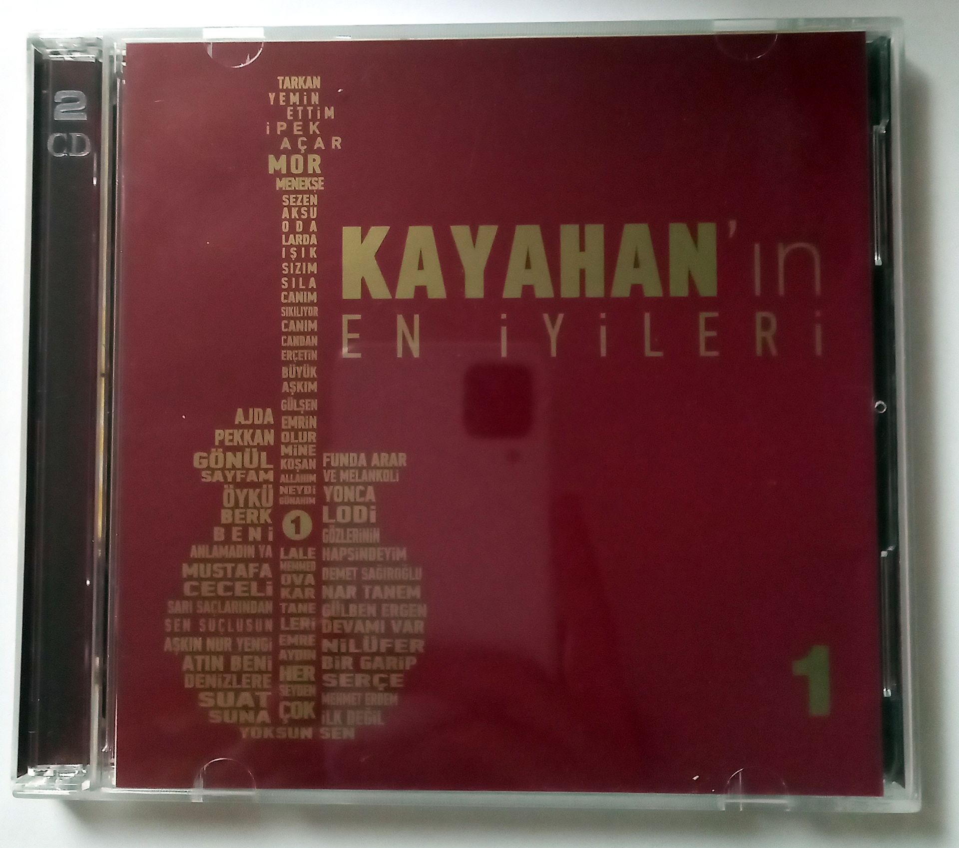 KAYAHAN\'IN EN İYİLERİ 1 / TARKAN, SEZEN AKSU, CANDAN ERÇETİN, GÜLŞEN, FUNDA ARAR, YONCA LODİ, NİLÜFER, DEMET SAĞIROĞLU, MUSTAFA CECELİ (2014) - 2CD 2.EL