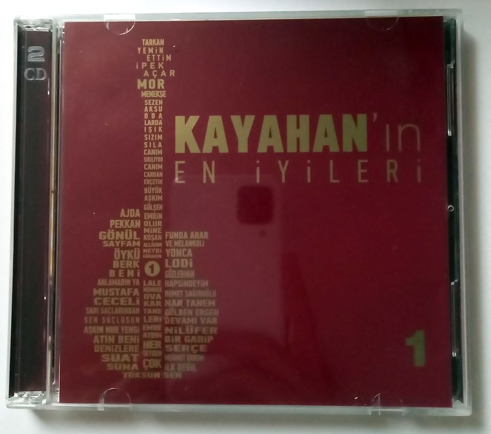 KAYAHAN\'IN EN İYİLERİ 1 / TARKAN, SEZEN AKSU, CANDAN ERÇETİN, GÜLŞEN, FUNDA ARAR, YONCA LODİ, NİLÜFER, DEMET SAĞIROĞLU, MUSTAFA CECELİ (2014) - 2CD 2.EL