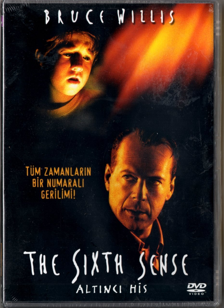 ALTINCI HİS - THE SIXTH SENSE - BRUCE WILLIS - HALEY JOEL OSMENT - M.NIGHT SHYAMALAN - 2DVD SIFIR