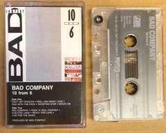 BAD COMPANY - 10 FROM 6 1994 CASSETTE MADE IN TURKEY ''USED''