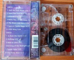 IN FROM THE STORM - JIMI HENDRIX TRIBUTE (1995) RAKS CASSETTE MADE IN TURKEY ''USED''