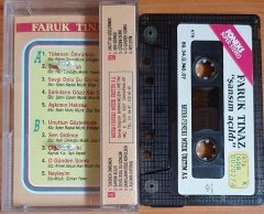FARUK TINAZ - ŞANSIM AÇILDI (1989) - KASET BAYAR / FONEKS 2.EL
