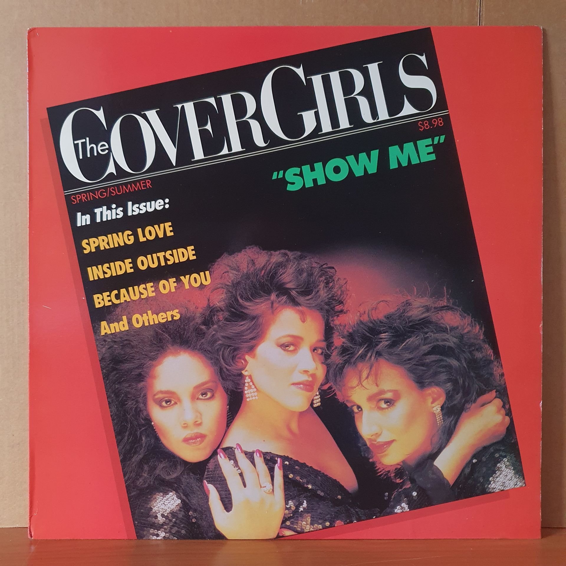 THE COVER GIRLS - SHOW ME (1987) - LP 2.EL PLAK