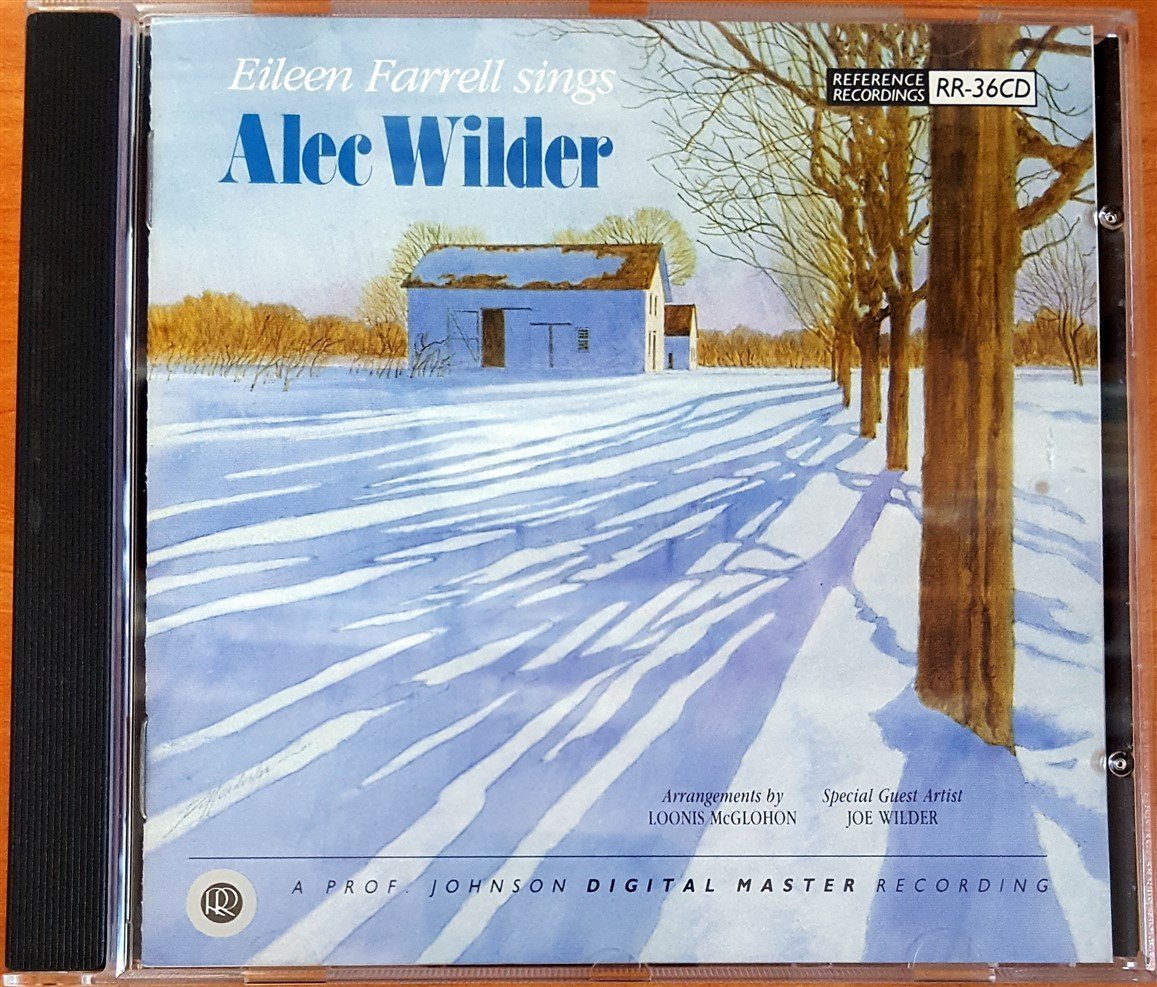 EILEEN FARRELL - SINGS ALEC WILDER (1990) REFERENCE RECORDINGS CD 2.EL