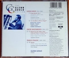 THE GLENN GOULD EDITION / GOULD, SHOSTAKOVICH, POULENC (1997) - CD SONY CLASSICAL 2.EL