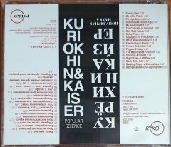 KAISER & KURIOKHIN - POPULAR SCIENCE (1989) - CD RYKODISC 2.EL