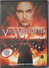 V FOR VENDETTA - NATALIE PORTMAN - HUGO WEAVING - DVD SIFIR
