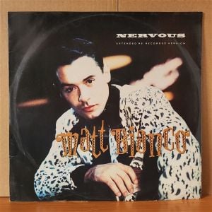 MATT BIANCO - NERVOUS [EXTENDED RE-RECORDED VERSION] (1989) - 12'' 45RPM MAXI SINGLE 2.EL PLAK