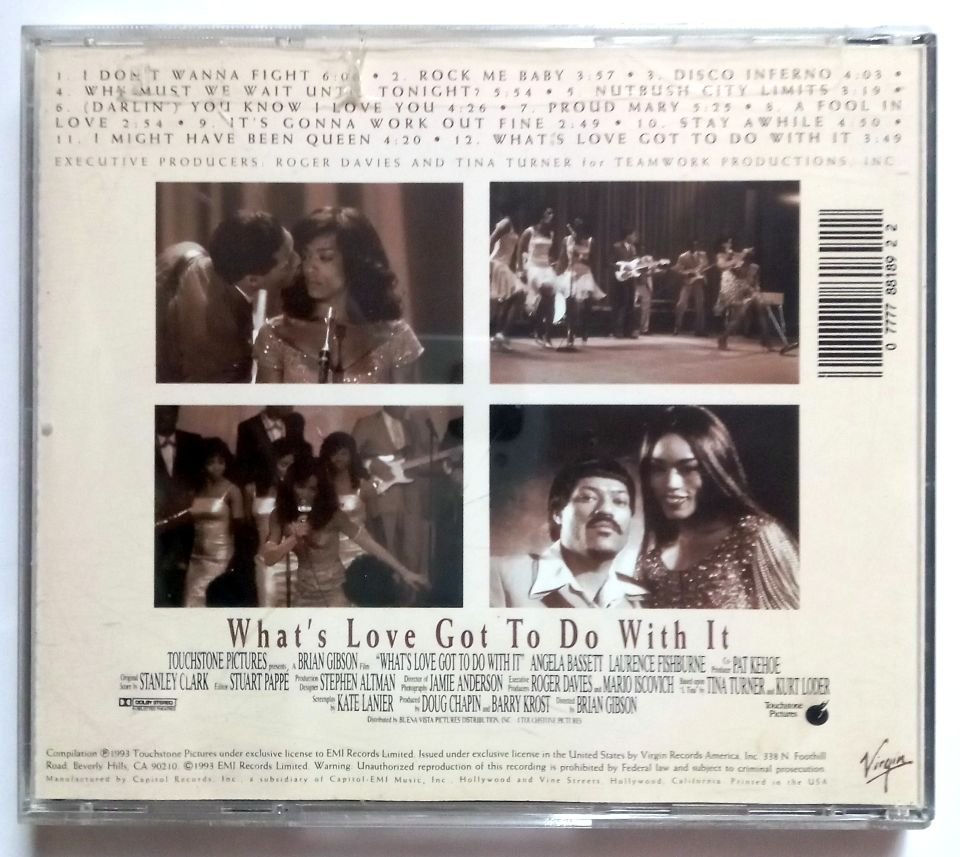 TINA TURNER – WHAT\'S LOVE GOT TO DO WITH IT (1994) - CD 2.EL