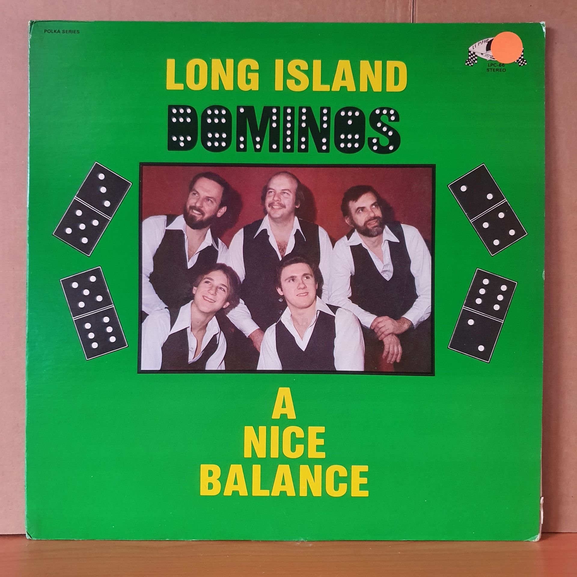 LONG ISLAND DOMINOS - A NICE BALANCE (1980) - LP 2.EL PLAK