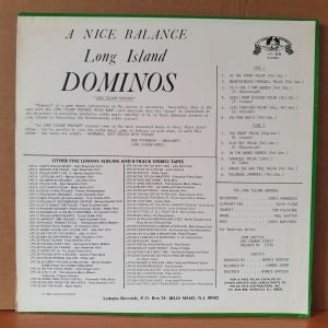 LONG ISLAND DOMINOS - A NICE BALANCE (1980) - LP 2.EL PLAK