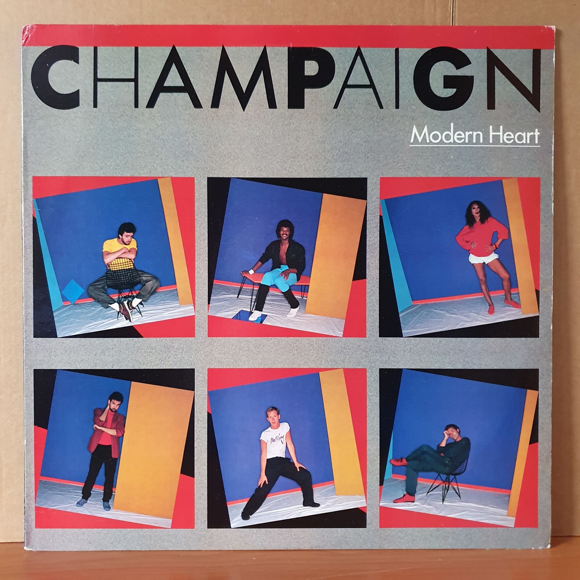 CHAMPAIGN - MODERN HEART (1983) - LP 2.EL PLAK