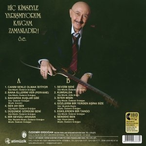 ÖZDEMİR ERDOĞAN - CANIM SENLE OLMAK İSTİYOR (1977) - LP 2022 BASIM SIFIR PLAK