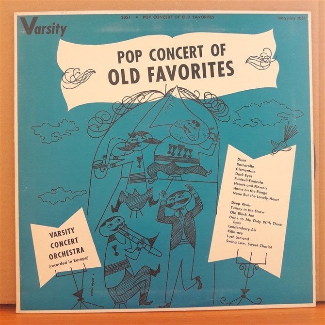 POP CONCERT OF OLD FAVORITES - LP 2.EL PLAK