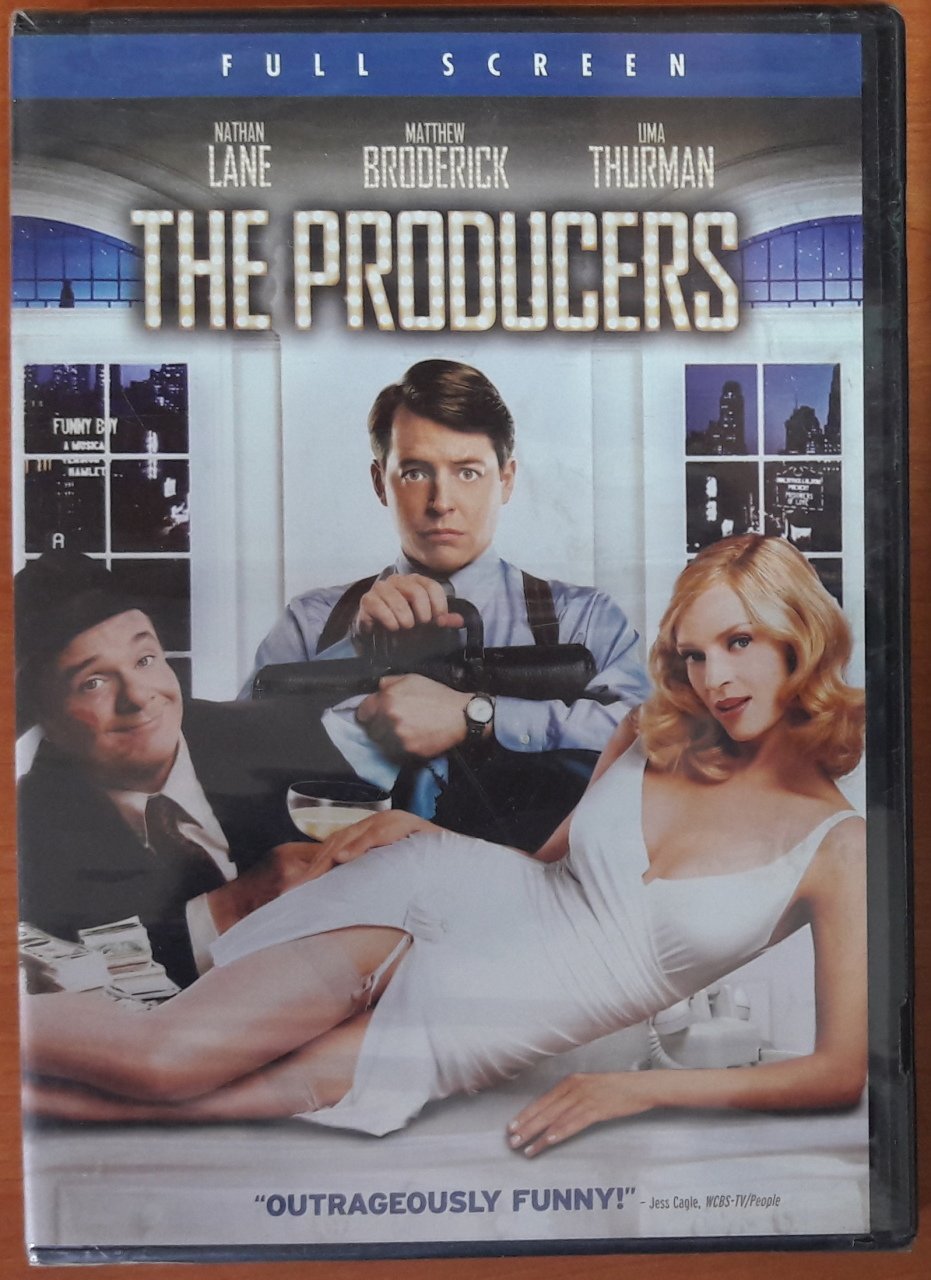 The PRODUCERS - NATHAN LANE - UMA THURMAN - DVD SIFIR 1. BÖLGE TR ALTYAZI YOKTUR