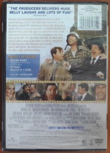 The PRODUCERS - NATHAN LANE - UMA THURMAN - DVD SIFIR 1. BÖLGE TR ALTYAZI YOKTUR