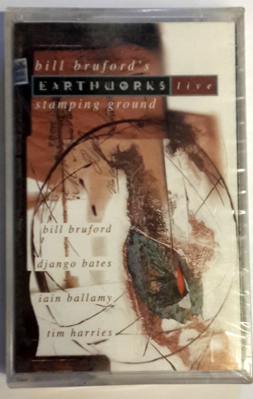 BILL BRUFORD'S EARTHWORKS LIVE (1994) KENT CASSETTE MADE IN TURKEY ''NEW''