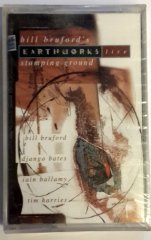 BILL BRUFORD'S EARTHWORKS LIVE (1994) KENT CASSETTE MADE IN TURKEY ''NEW''