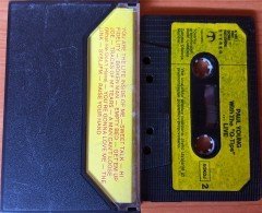 PAUL YOUNG WITH THE Q TIPS - LIVE CASSETTE MADE IN JUGOSLAVIA ''USED'' PAPER LABEL