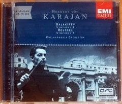 BALAKIREV - SYMPHONY 1 / ROUSSEL - SYMPHONY 4 / HERBERT VON KARAJAN (1998) DIGITALLY REMASTERED TO 20-BIT CD 2.EL