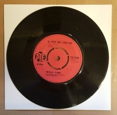 PETULA CLARK - YA YA TWIST / SI C'EST OUI (1962) - 7'' 45 DEVİR SINGLE PLAK