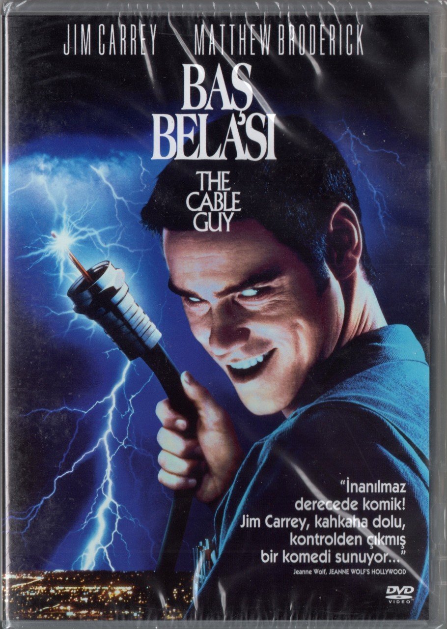 BAŞ BELASI - THE CABLE GUY - JIM CARREY - MATTHEW BRODERIC - BEN STILLER - DVD SIFIR