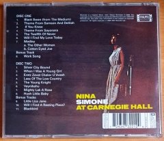 NINA SIMONE - AT CARNEGIE HALL (2005) - 2CD COLPIX RECORDS 2.EL