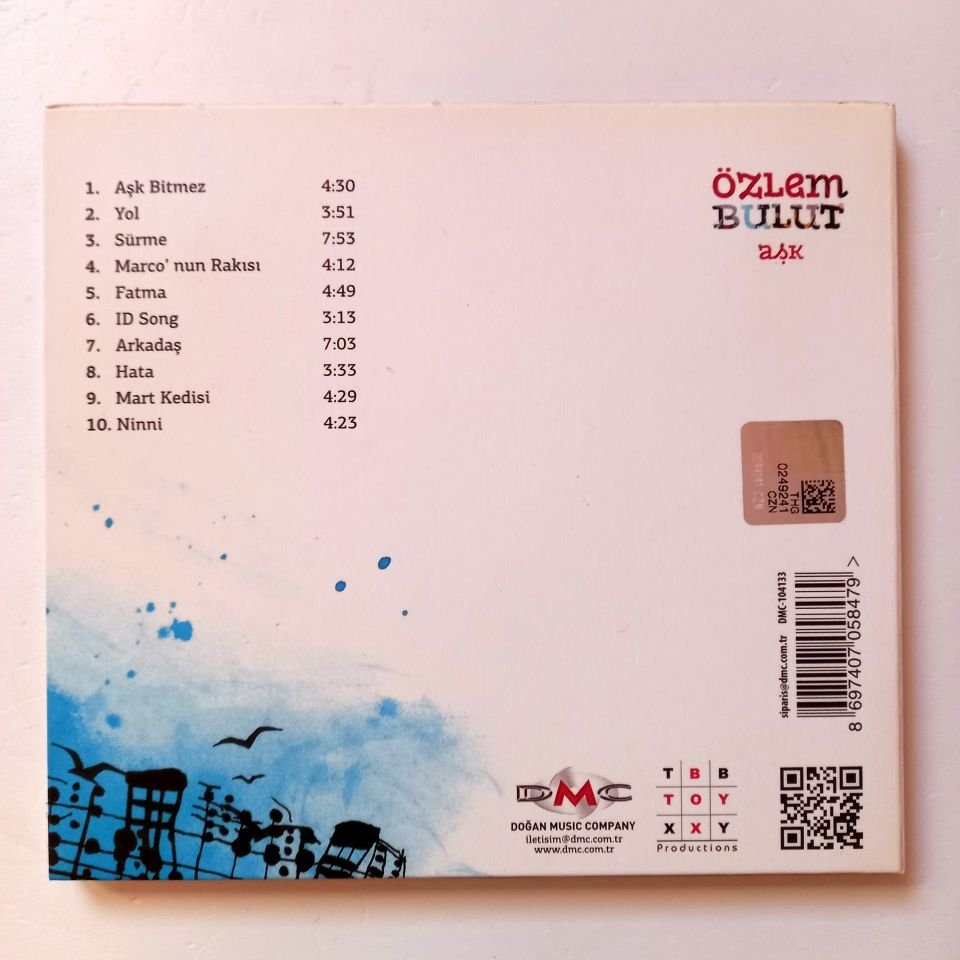 ÖZLEM BULUT – AŞK (2015) - CD 2.EL