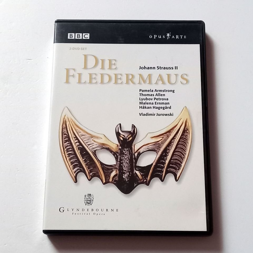 JOHANN STRAUSS II - DIE FLEDERMAUS - PAMELA ARMSTRONG, THOMAS ALLEN - LONDON PHILHARMONIC ORCHESTRA, KOND.: VLADIMIR JUROWSKI - DVD 2 DİSK 2.EL