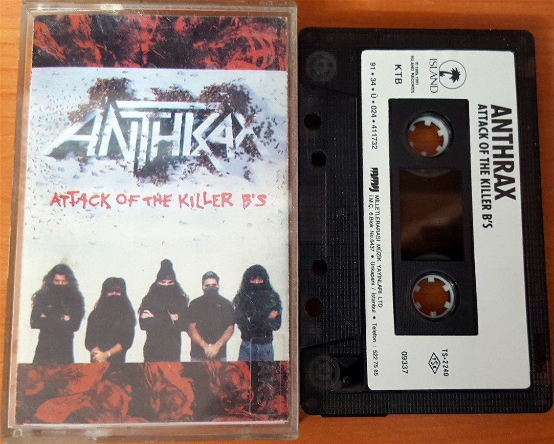 ANTHRAX - ATTACK OF THE KILLER B'S KASET 2.EL