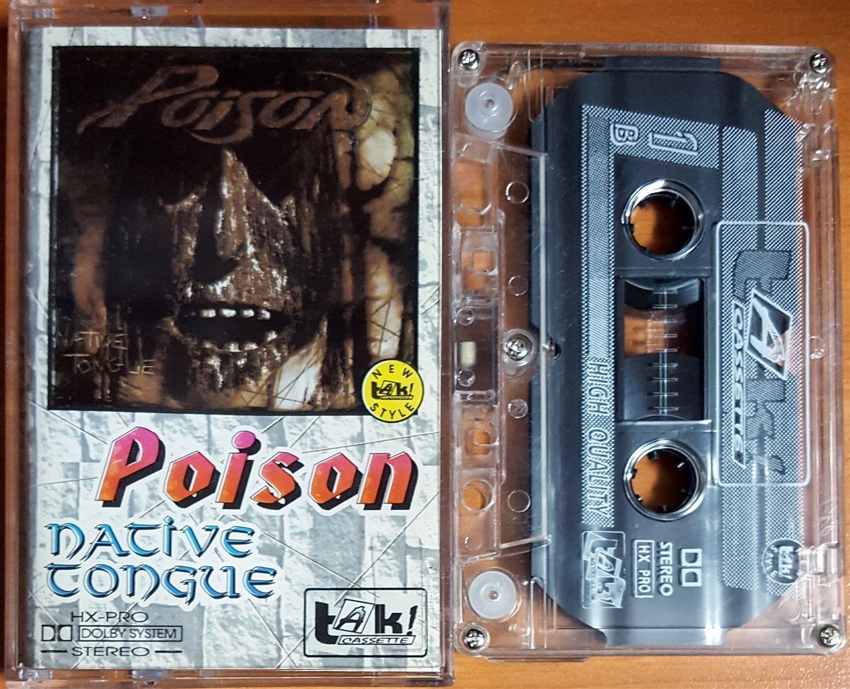 POISON - NATIVE TONGUE / TAK! 2266 KASET 2.EL