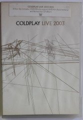 COLDPLAY - LIVE 2003 - DVD+CD 2.EL