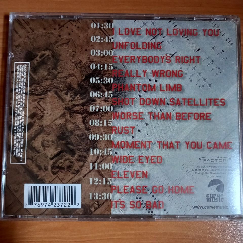 WIDE MOUTH MASON – SHOT DOWN SATELLITES (2005) - CD 2.EL