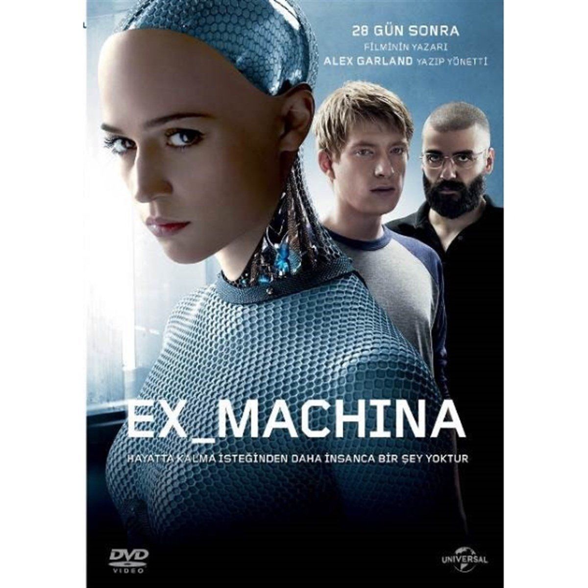 EX MACHINA - ALEX GARLAND - DVD AMBALAJINDA SIFIR