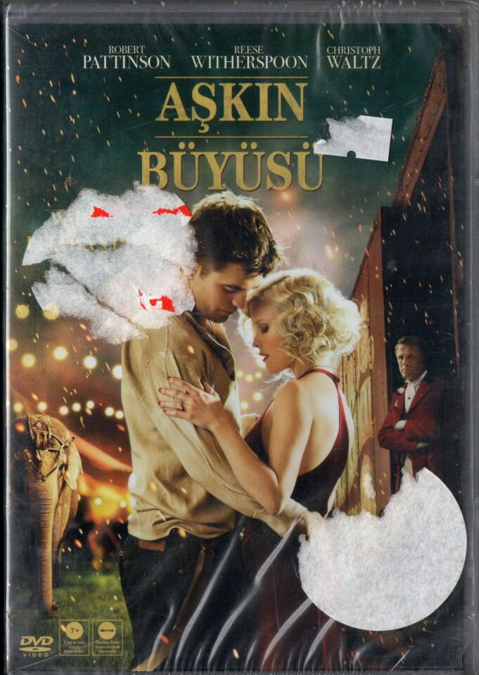 WATER FOR ELEPHANTS - AŞKIN BÜYÜSÜ - ROBERT PATTINSON - REESE WITHERSPOON - DVD AMBALAJINDA SIFIR