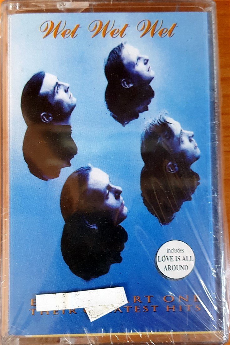 WET WET WET - END OF PART ONE [THEIR GREATEST HITS] (1994) YONCA CASSETTE MADE IN TURKEY ''NEW''