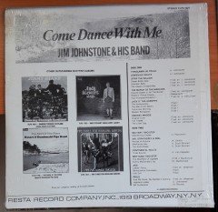 JIM JOHNSTONE & HIS BAND - COME DANCE WITH ME - DÖNEM BASKISI PLAK SIFIR