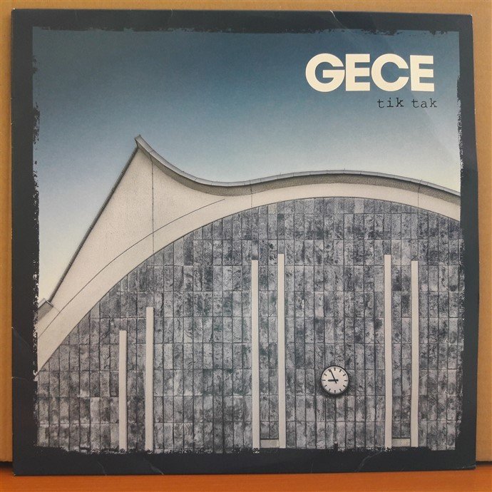 GECE - TİK TAK (2017) - BLUE PRESS 45 Rpm 12'' MAXI SINGLE PLAK 2.EL