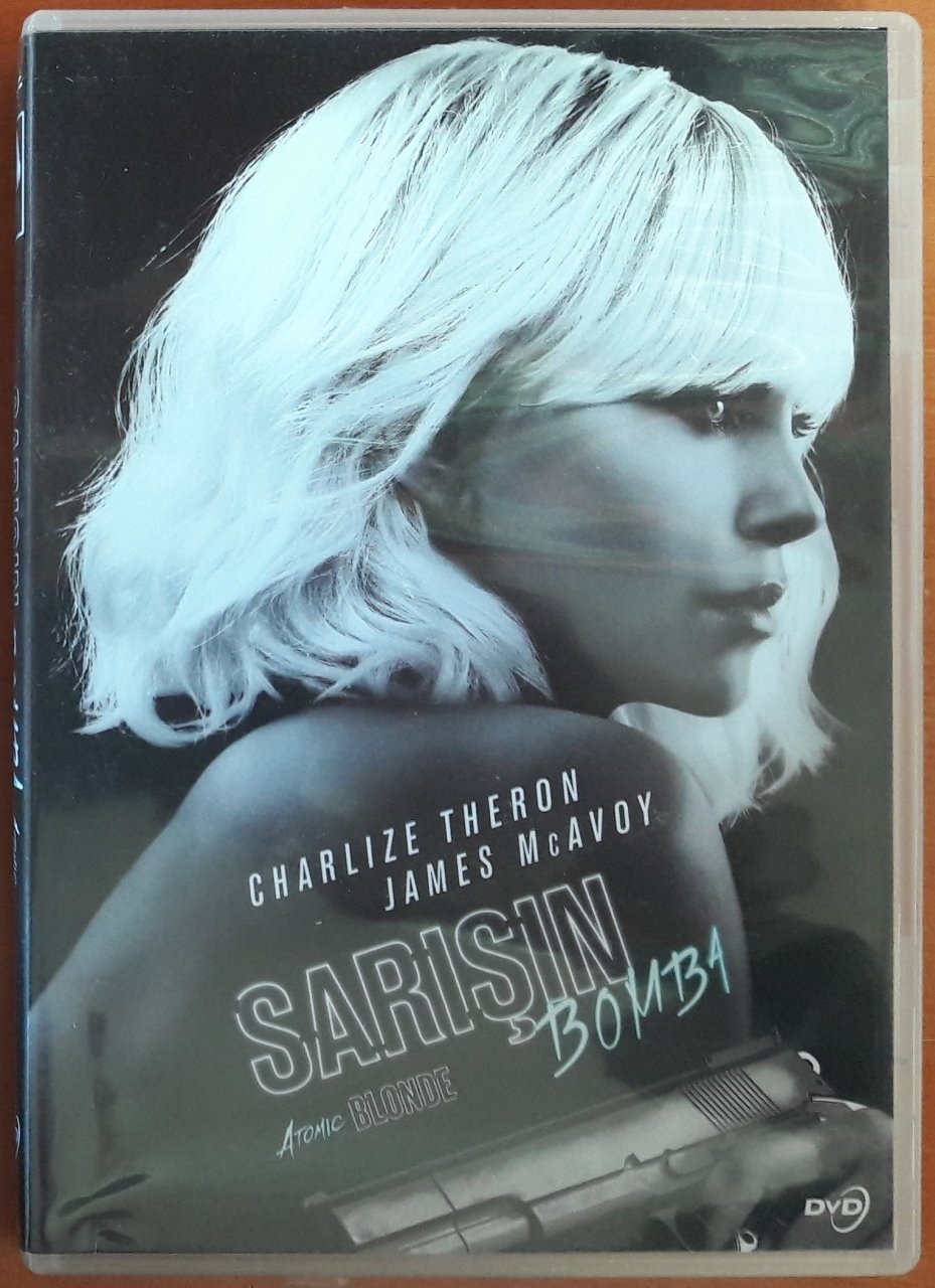 SARIŞIN BOMBA - ATOMIC BLONDE - CHARLIZE THERON - JAMES McAVOY - DVD 2.EL
