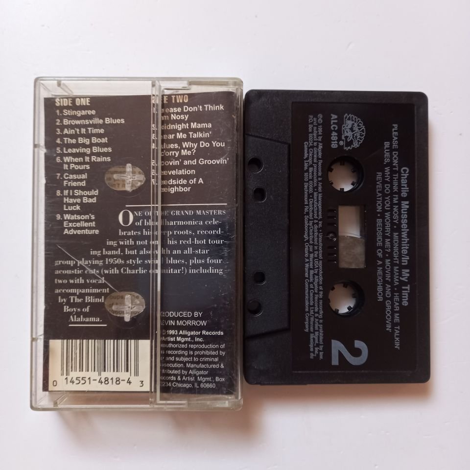 CHARLIE MUSSELWHITE - IN MY TIME (1994) - KASET 2.EL
