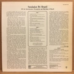 AMARO DE SOUZA ENSEMBLE - SAUDADES DO BRASIL 1981 2.EL PLAK