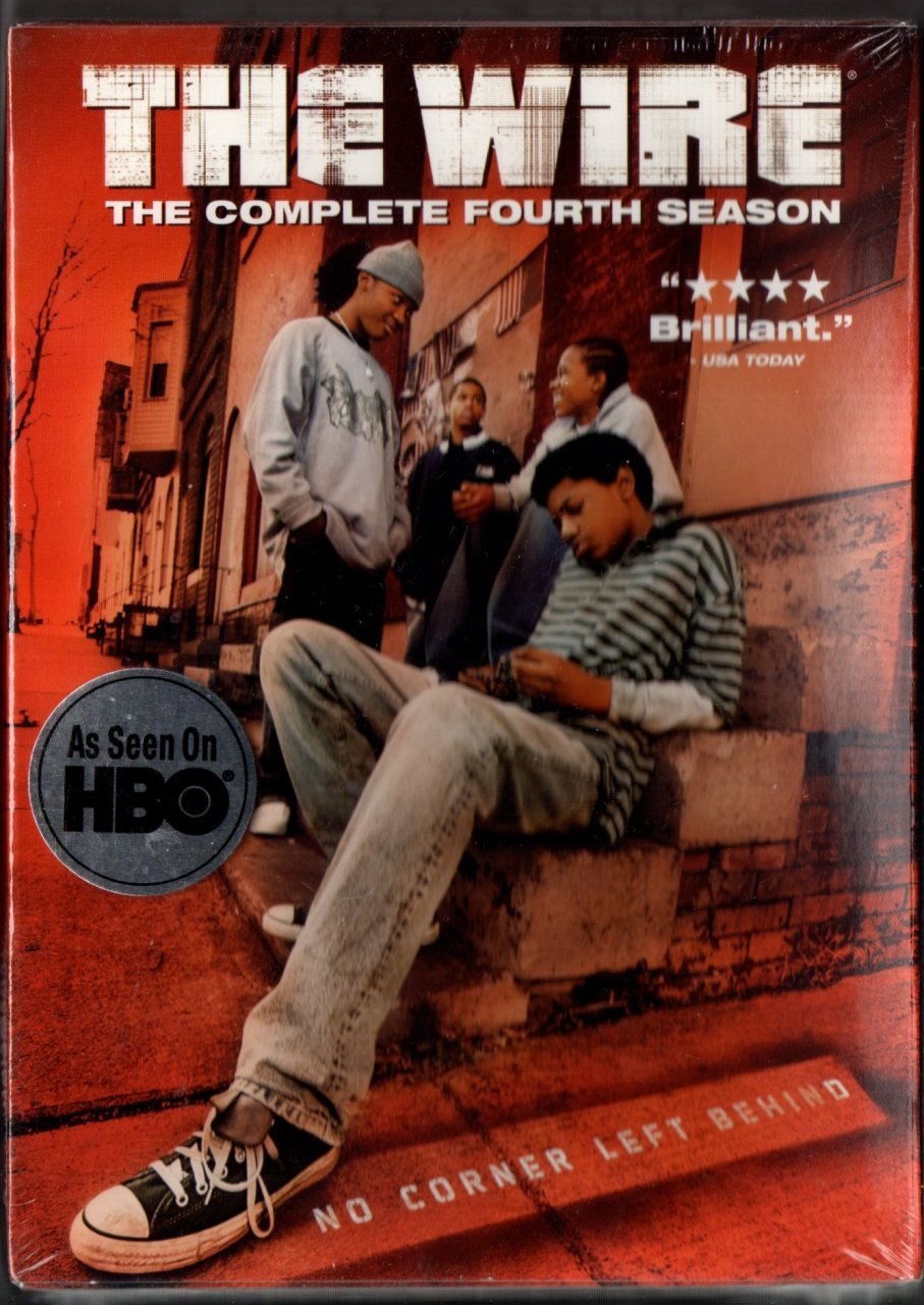 The WIRE - The COMPLETE FOURTH SEASON - DVD SIFIR 1. BÖLGE TR ALTYAZI YOKTUR